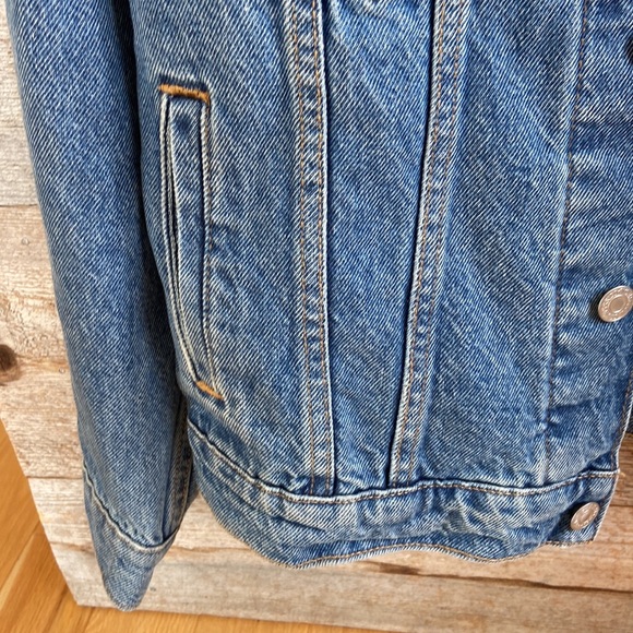 Levi’s Strauss denim Jacket blue jeans size medium - Picture 4 of 7